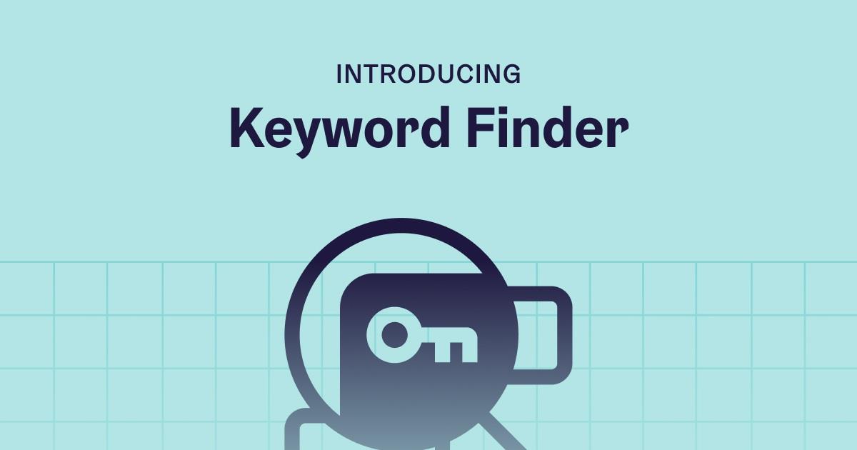 Keyword finder on sale