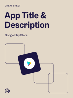 App Title & Description guide for Google Play Store