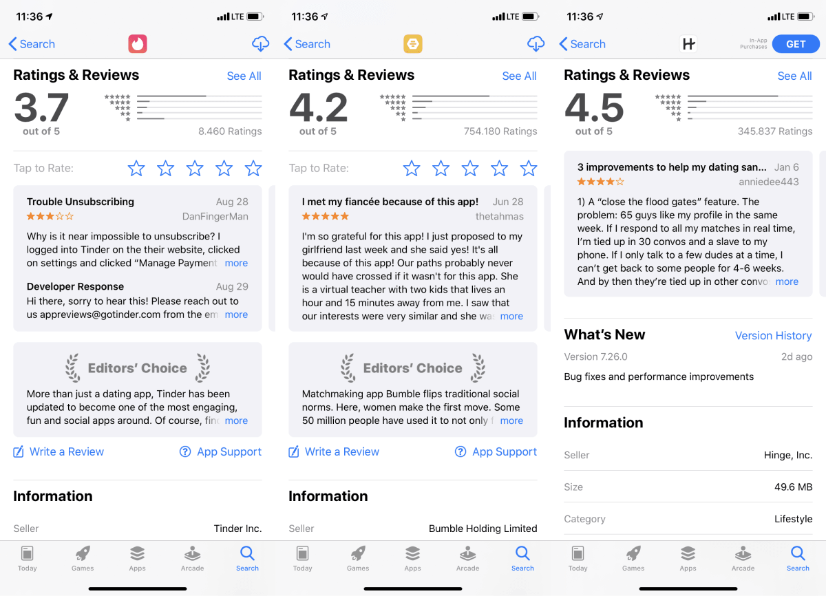 App ratings affect how app store ads perform