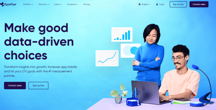 Mobile app analytics tools - AppsFlyer