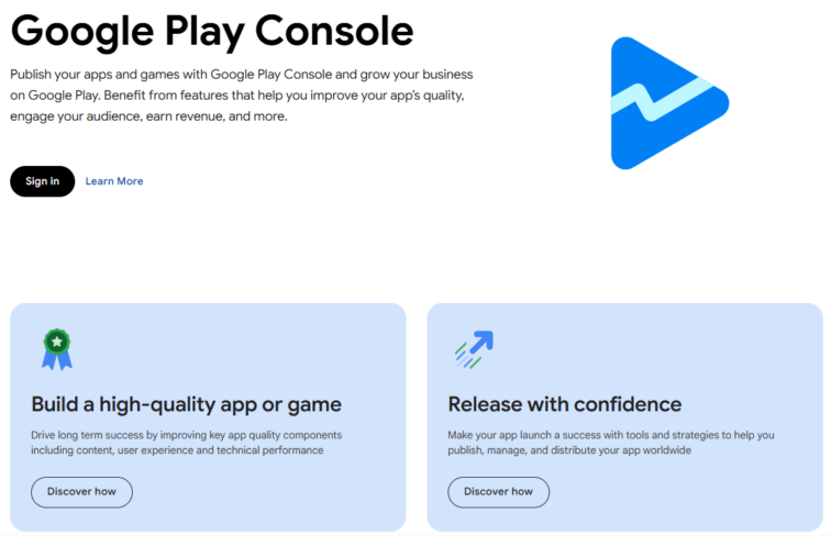 Mobile app analytics tools - Google Play Console