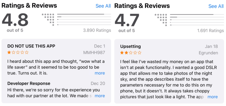 App Negative Bewertungen Antworten