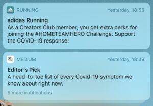 App Push Notifications De