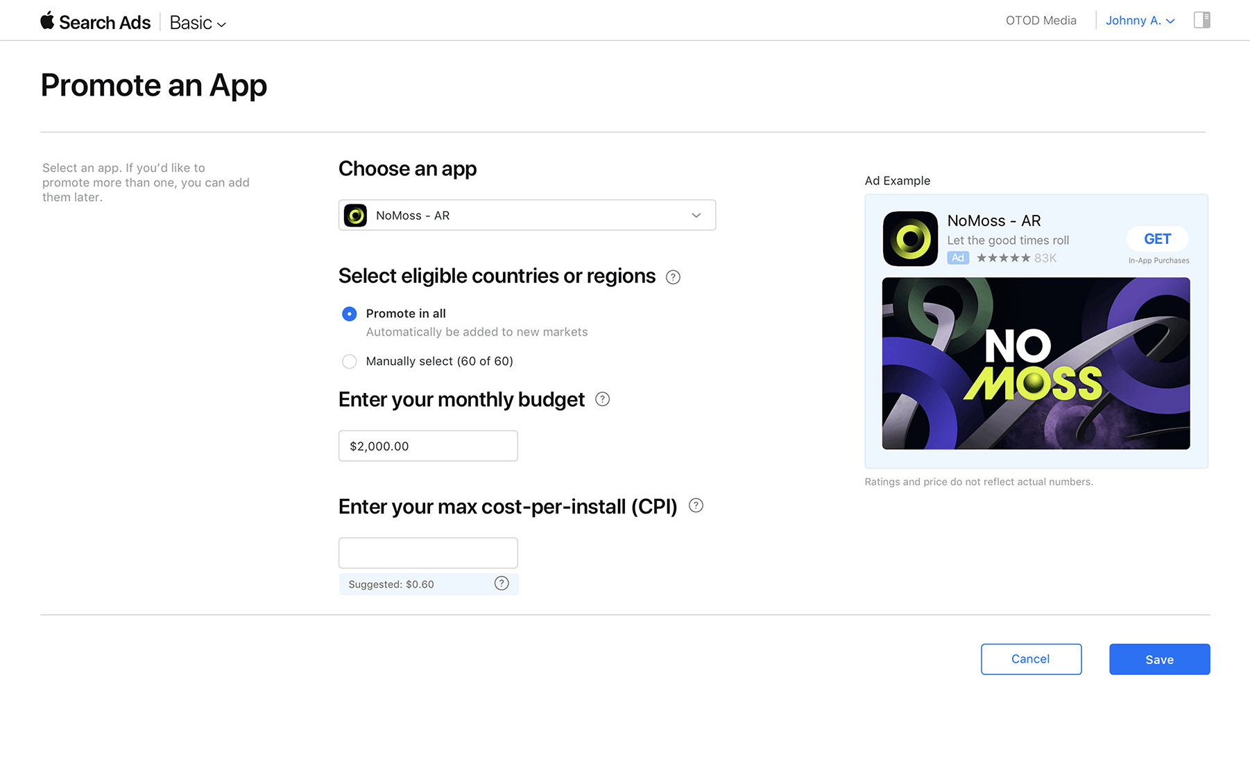 Apple Search Ads Basic Vorteile Nachteile
