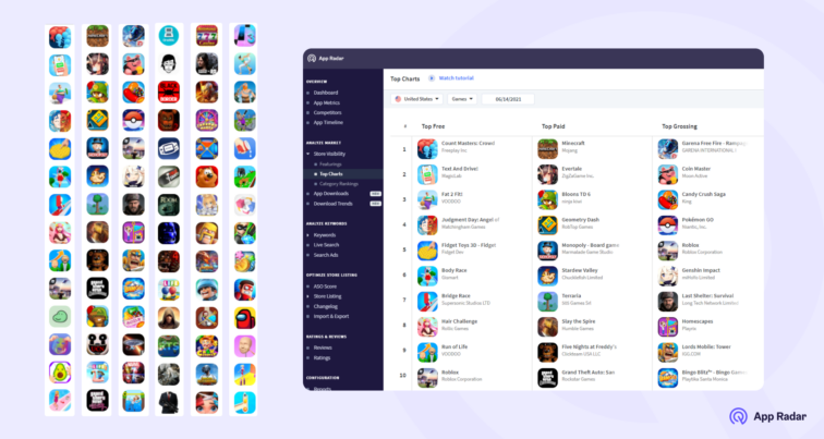 Check Category Game App Icons App Radar