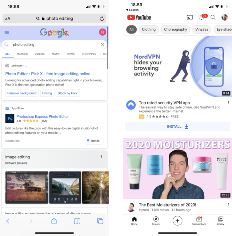 Google App Campaign Youtube Beispiel