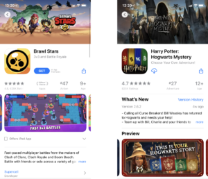Handyspiele Querformat App Screenshots