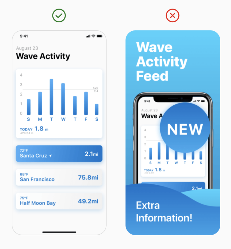 Ios App Screenshots Echte Screens