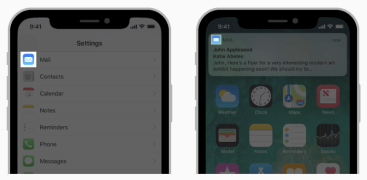 Ios Kleine App Icon Location