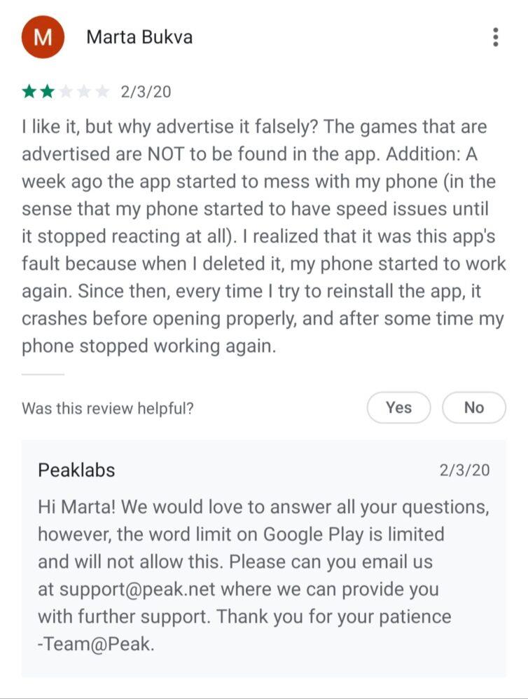 Nimm Das Gesprach Aus Dem Google Play