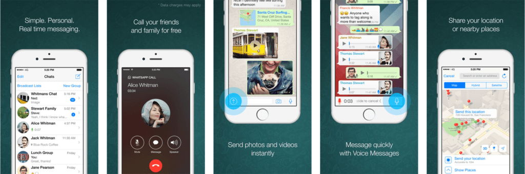 Whatsapp App Store Screenshots De