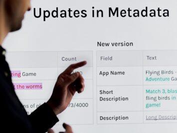 aso update metadata app radar