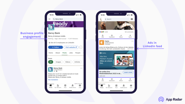 organic paid ua linkedin 1