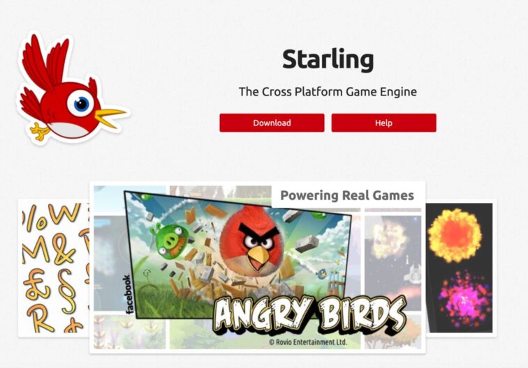 Starling framework - game engine homepage