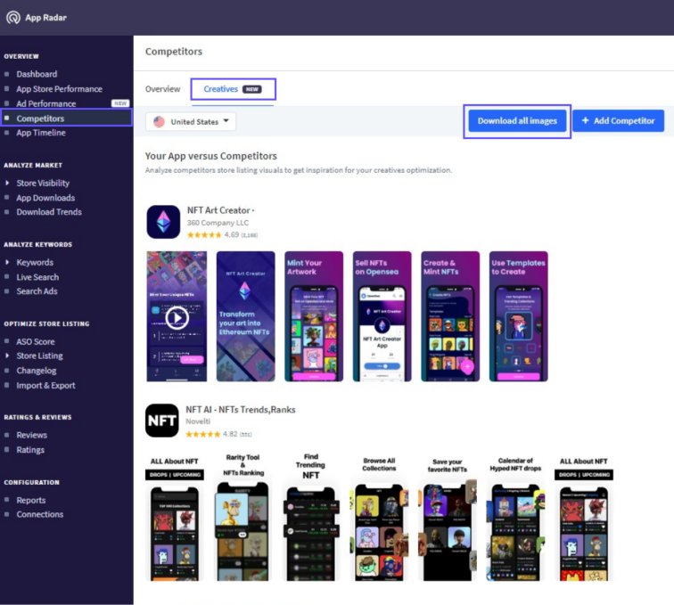 download all app creatives