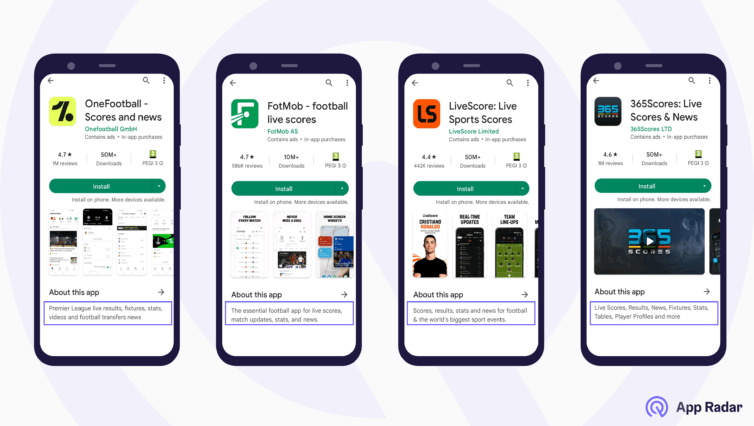 Football Score – Apps no Google Play