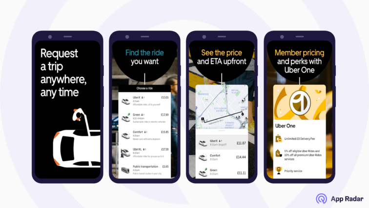 uber app store listing