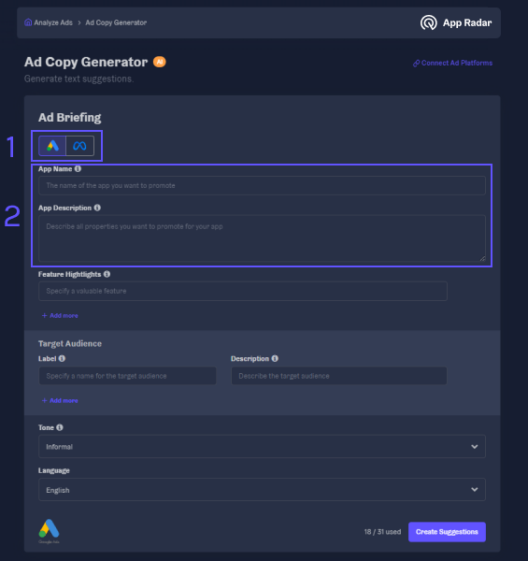 Boost your mobile ad performance with Ad Copy Generator