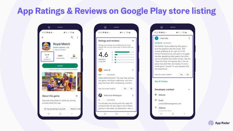 Google to improve and filter Play Store app ratings