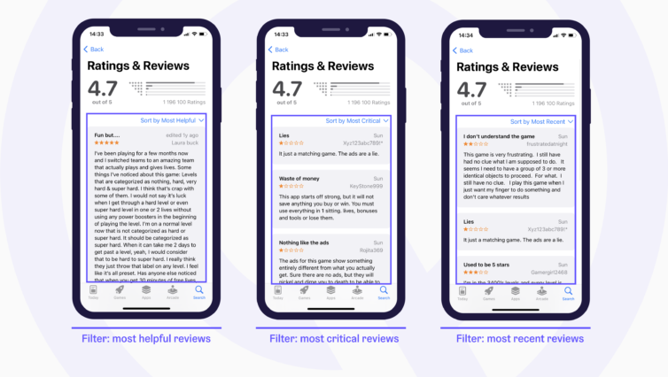 How to see all your App Store ratings and reviews