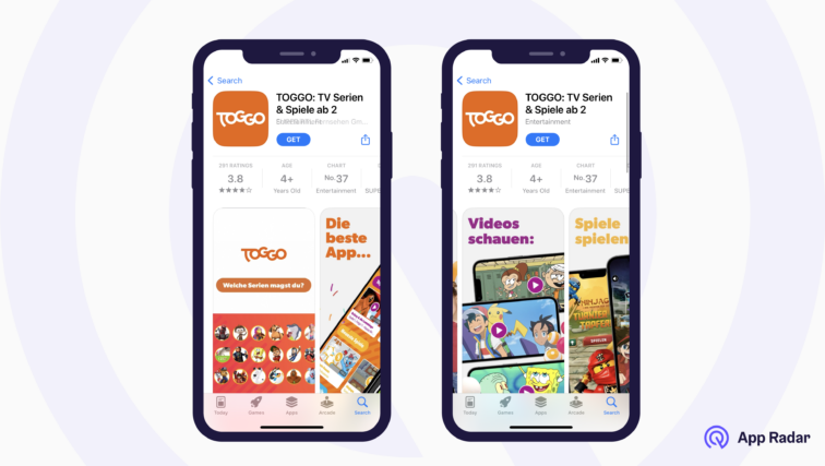 toggo product page