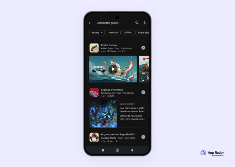 google play feature graphic presence in search results