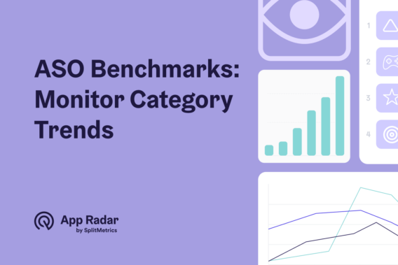 ASO Benchmarks: monitor category trends banner 2 - blog illustration