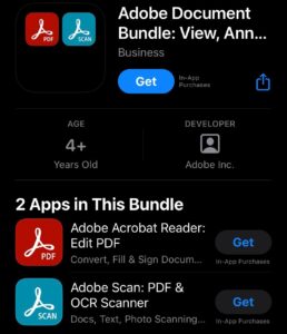 App bundles example