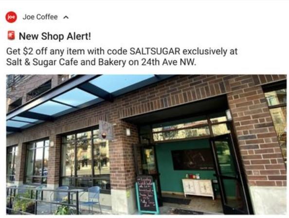 promotional push notification example