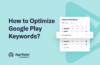 How to optimize Google Play keywords by App Radar