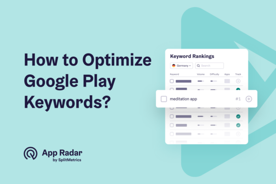 How to optimize Google Play keywords by App Radar
