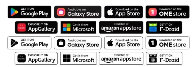 app store logos