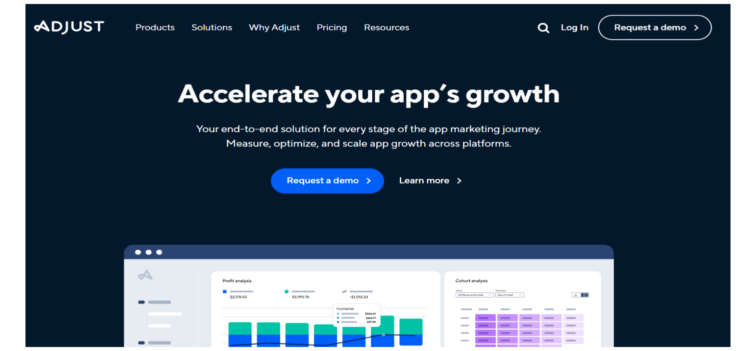 Adjust MMP home page