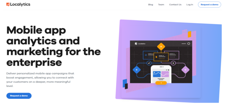 Localytics MMP home page