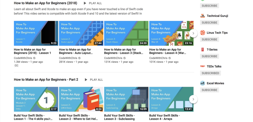 Code with Chris Youtube