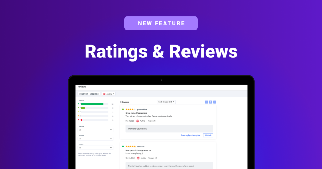 Improve App Ratings and Reply to Reviews with App Radar