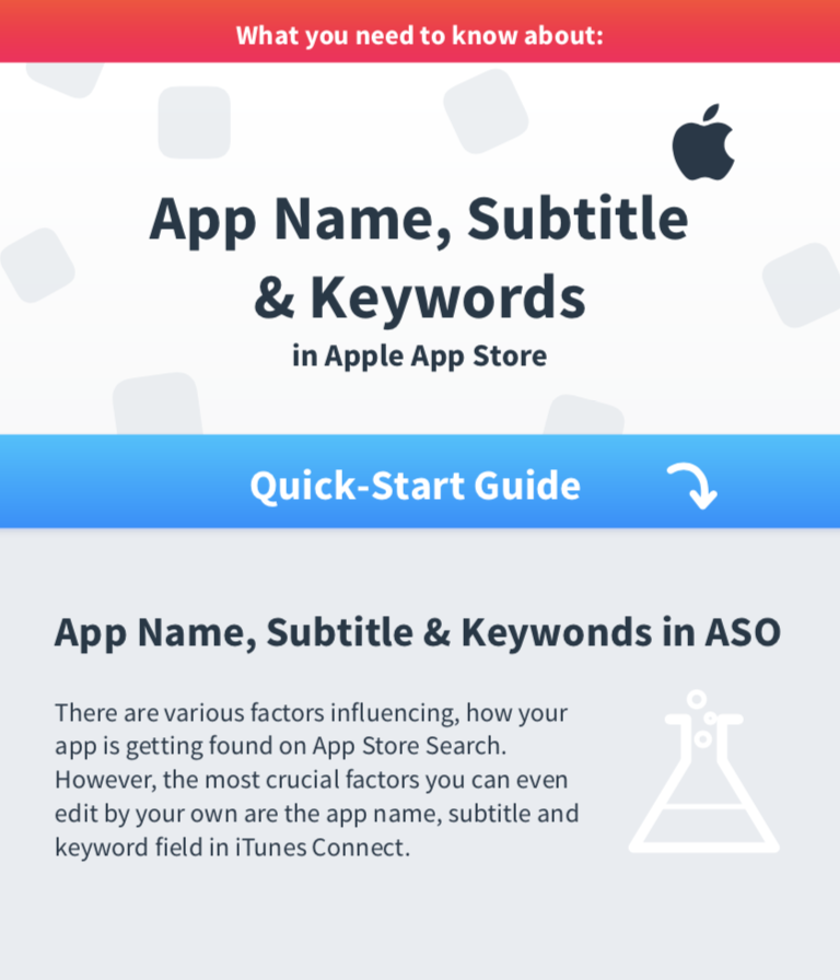 A Guide to Creating App Name, Subtitles and Keywords for apps in the App Store