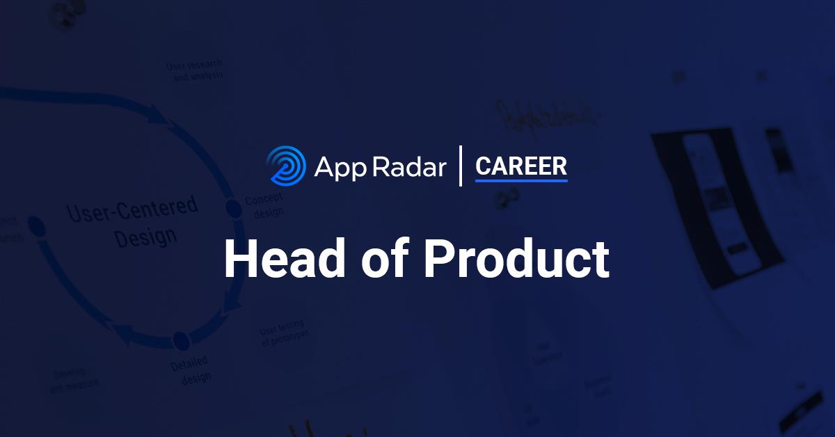 Head of Product Job