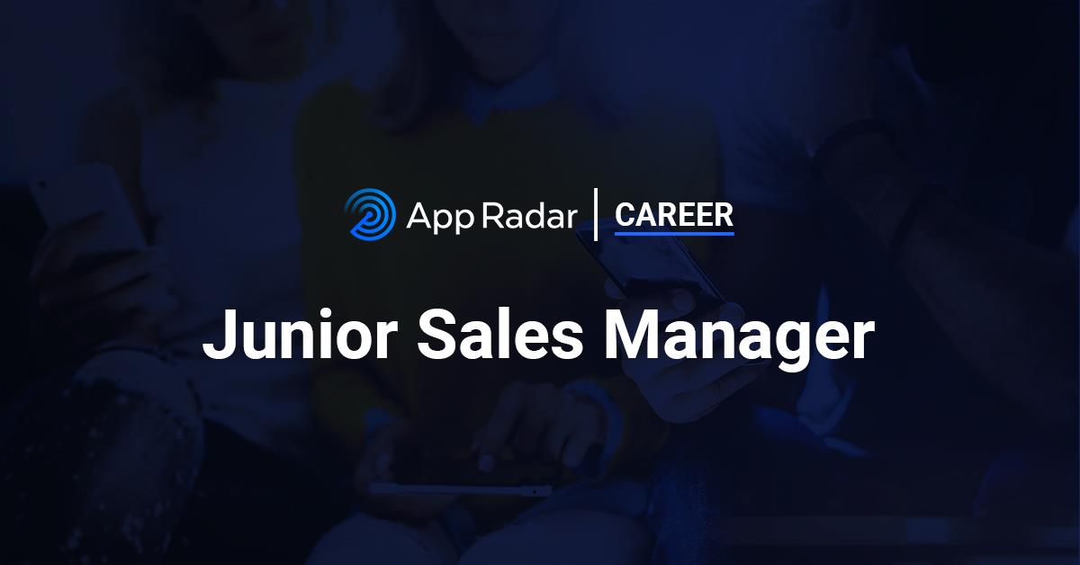 Junior Sales Manager Job