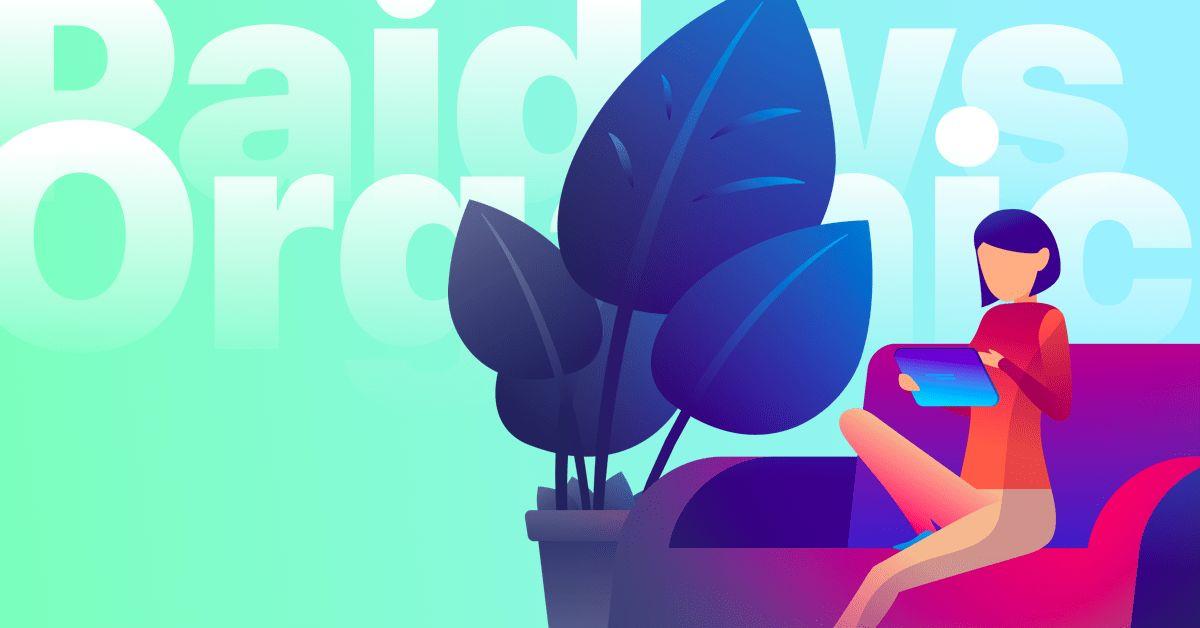 paid vs organic user acquisition