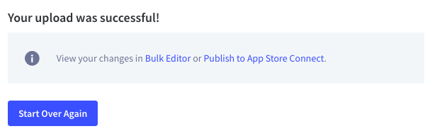 Publish the changes to App Store Connect or Google Play
