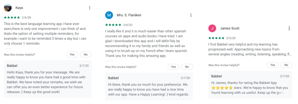 Respond to Google Play reviews to improve ratings and get featured