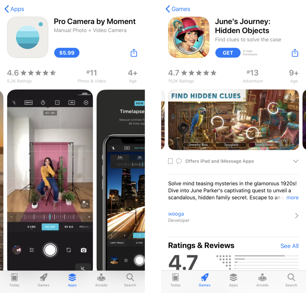 App store listing visuals affect people’s decision to download your app
