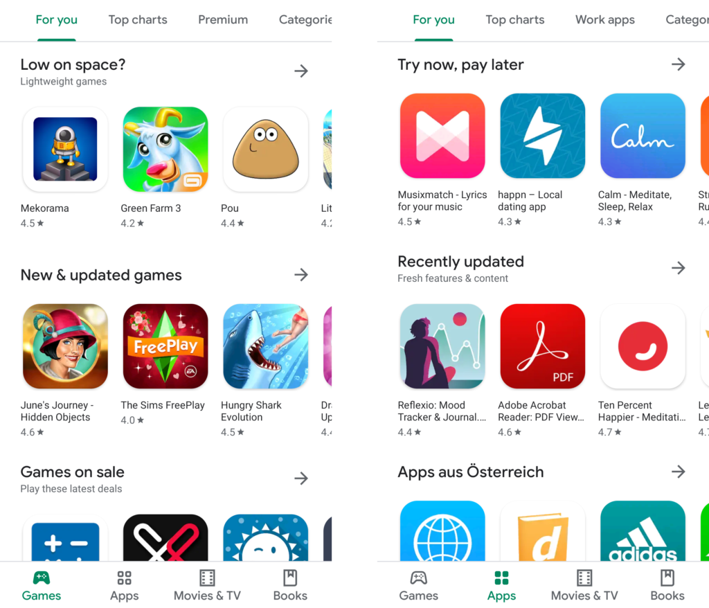  New apps get a special featured spot in Google Play
