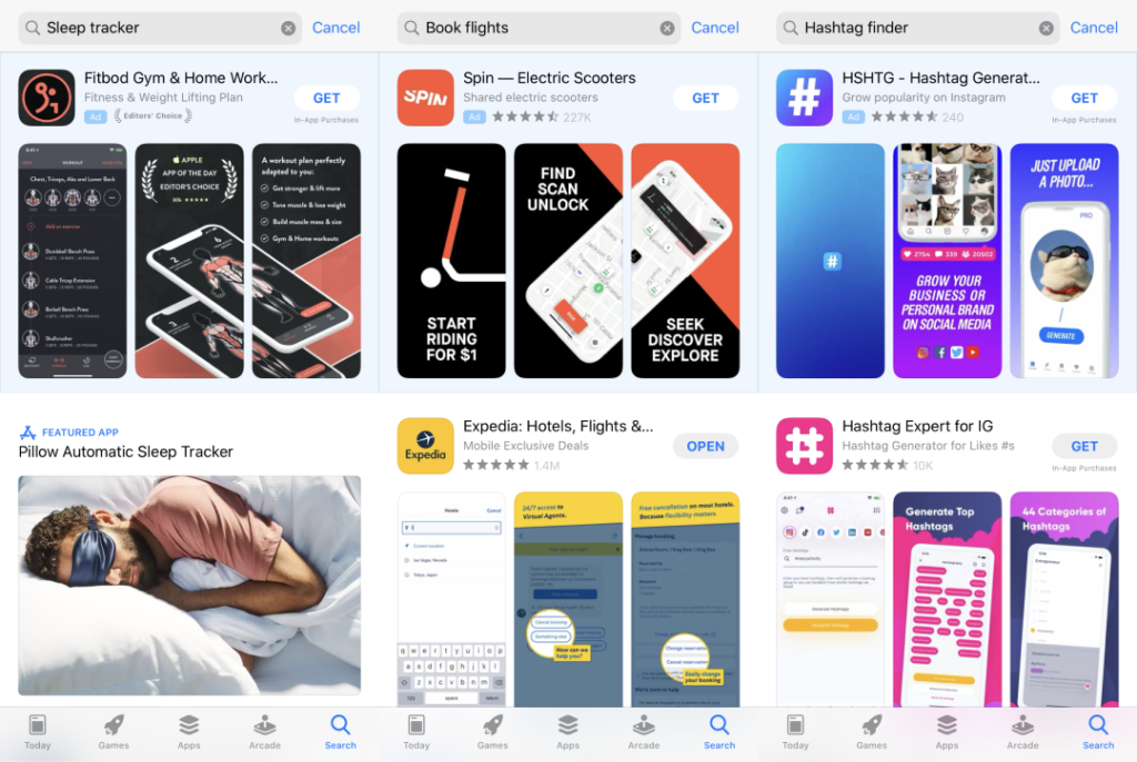 A better search for the App Store